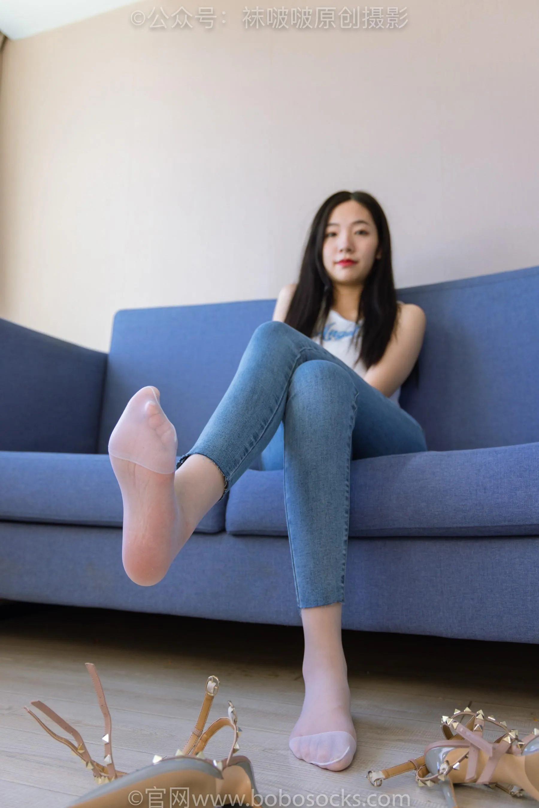 [BoBoSocks袜啵啵]NO.201 小甜豆-高跟鞋、白丝 [87P]插图2